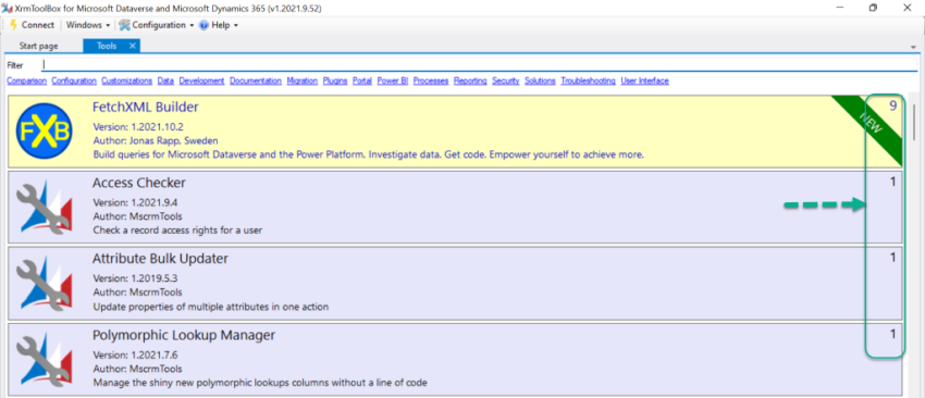 How to change the Tools order in Dynamics 365 CE XrmToolBox